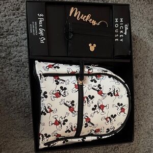Disney mini backpack with id card wallet and key chain